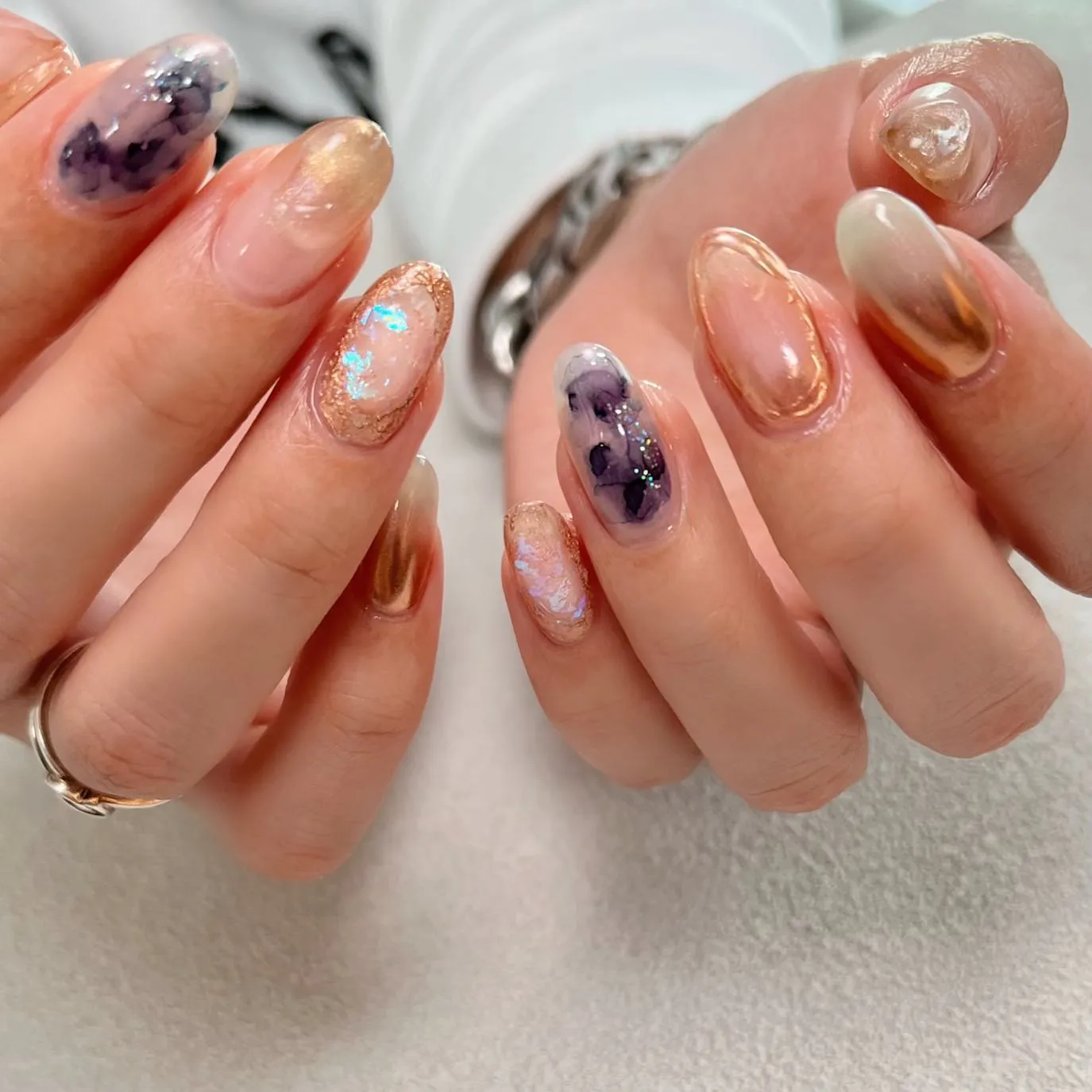 【横浜│港南区│ブルーライン下永谷駅】ニュアンスネイル♪♪