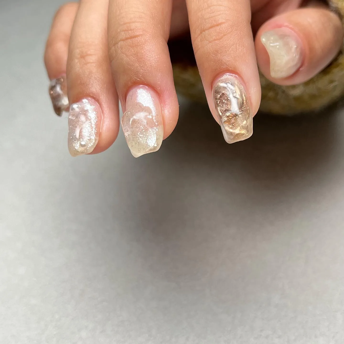 【横浜│港南区│ブルーライン下永谷駅】ニュアンスネイル♪♪