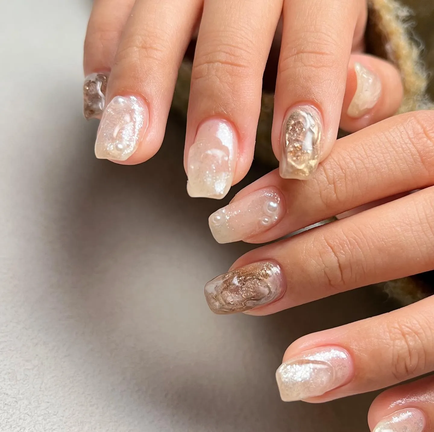 【横浜│港南区│ブルーライン下永谷駅】ニュアンスネイル♪♪