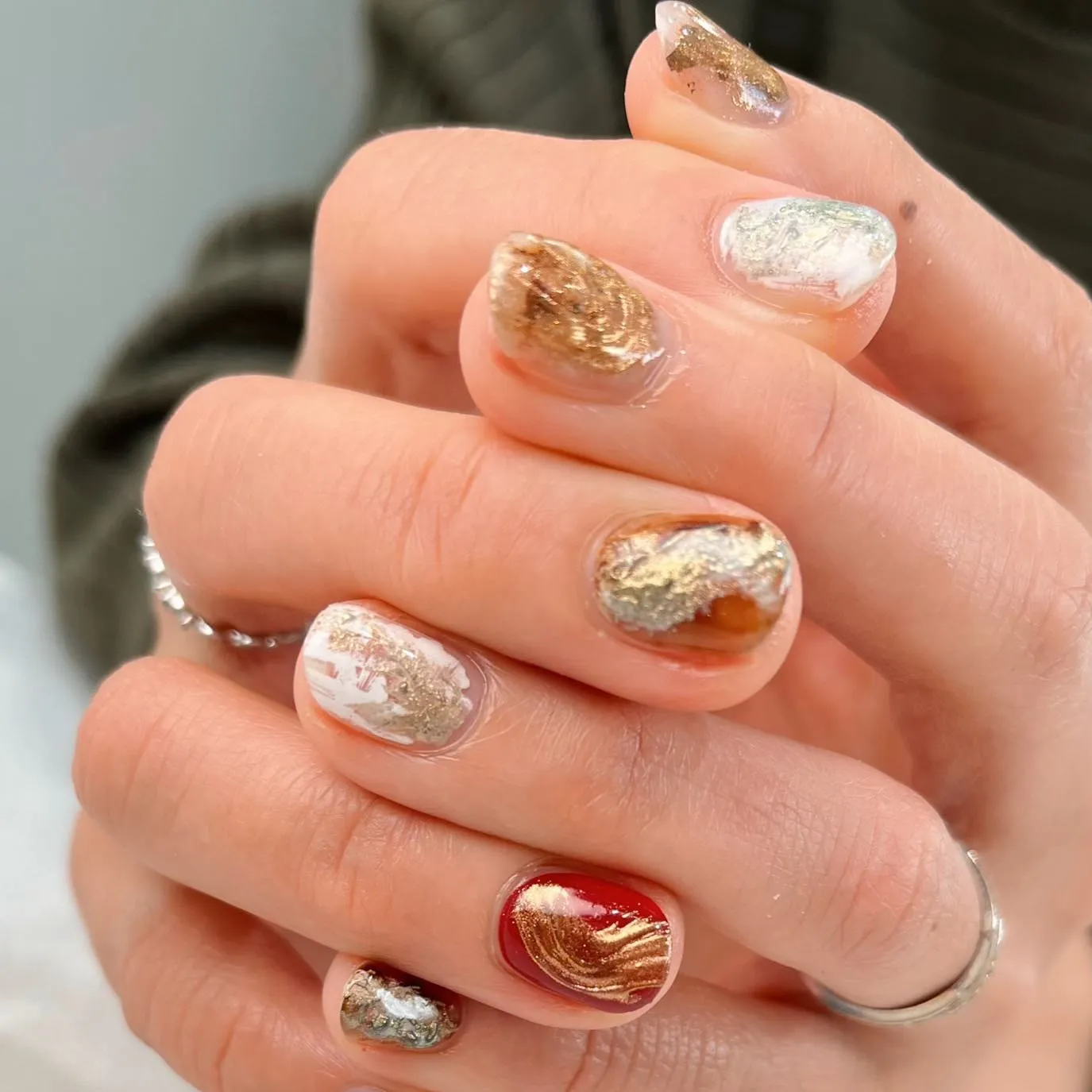 【横浜│港南区│ブルーライン下永谷駅】ニュアンスネイル♪♪