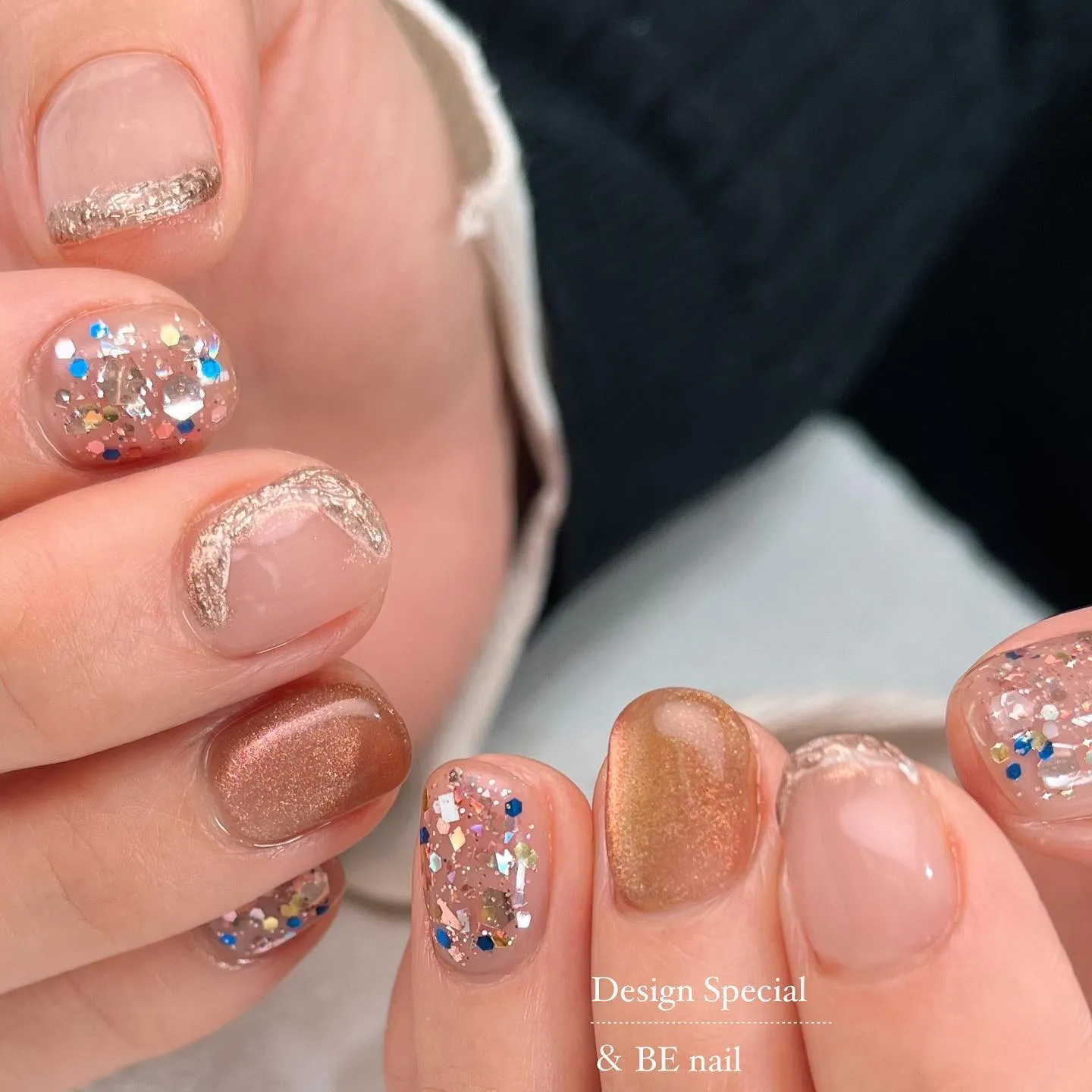 【横浜│港南区│ブルーライン下永谷駅】ニュアンスネイル♪♪