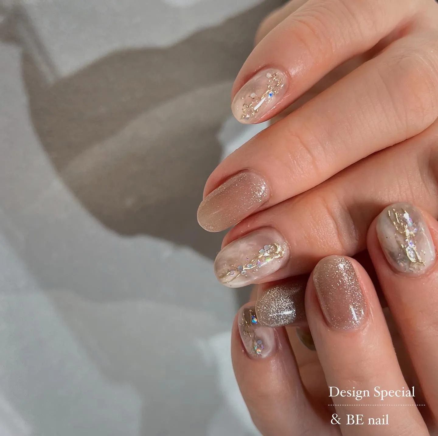 【横浜│港南区│ブルーライン下永谷駅】ニュアンスネイル♪♪