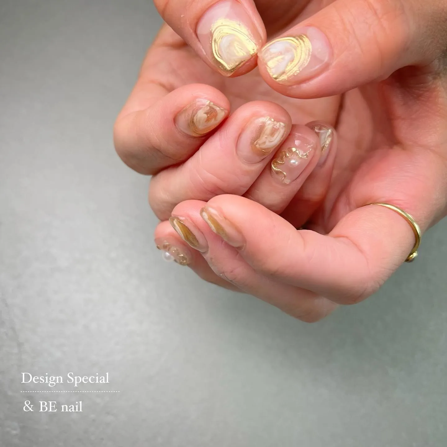 【横浜│港南区│ブルーライン下永谷駅】ニュアンスネイル♪♪