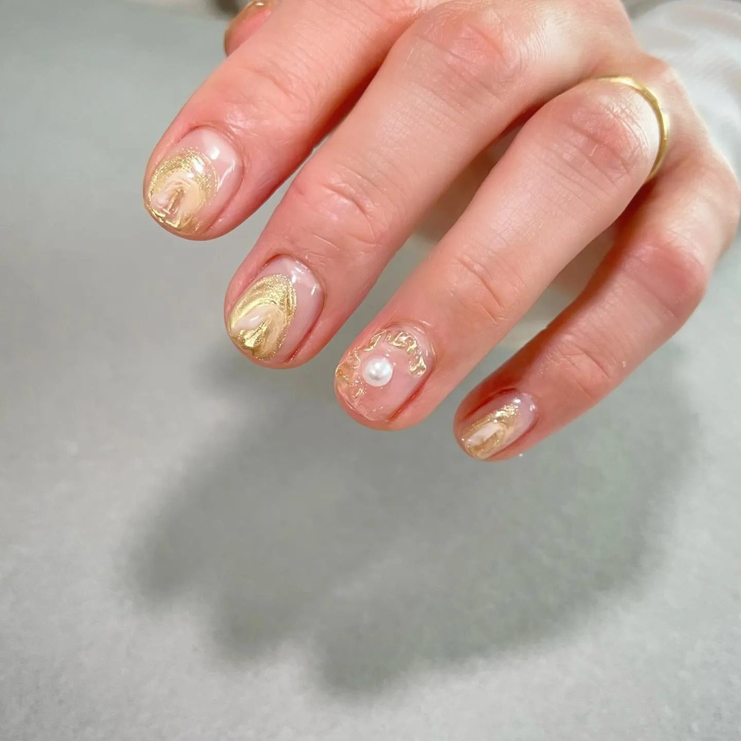 【横浜│港南区│ブルーライン下永谷駅】ニュアンスネイル♪♪