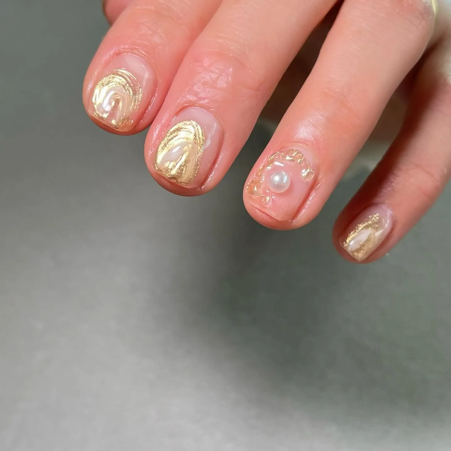 【横浜│港南区│ブルーライン下永谷駅】ニュアンスネイル♪♪