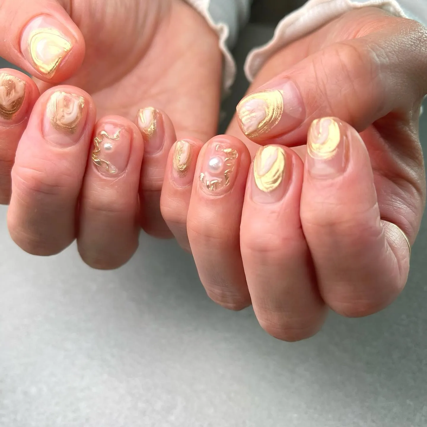 【横浜│港南区│ブルーライン下永谷駅】ニュアンスネイル♪♪