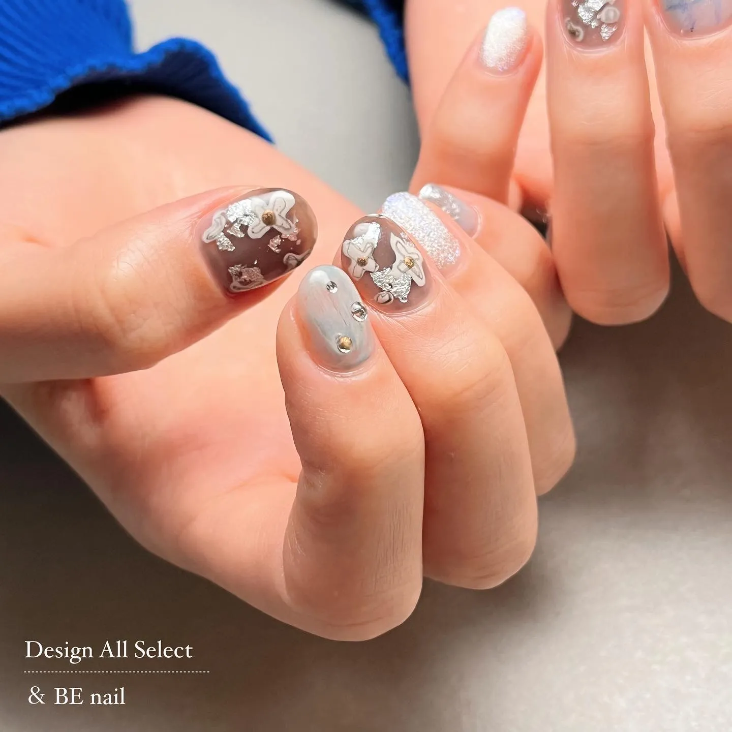 【横浜│港南区│ブルーライン下永谷駅】ニュアンスネイル♪♪