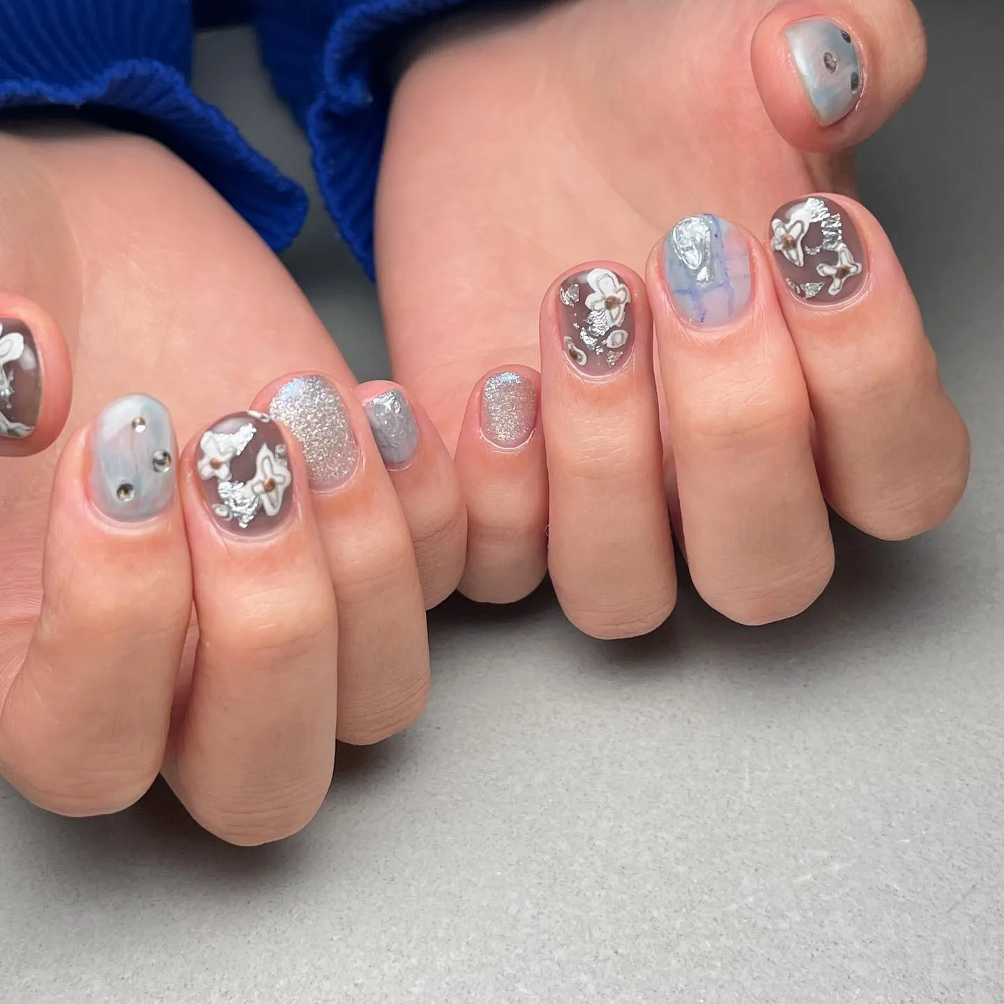 【横浜│港南区│ブルーライン下永谷駅】ニュアンスネイル♪♪