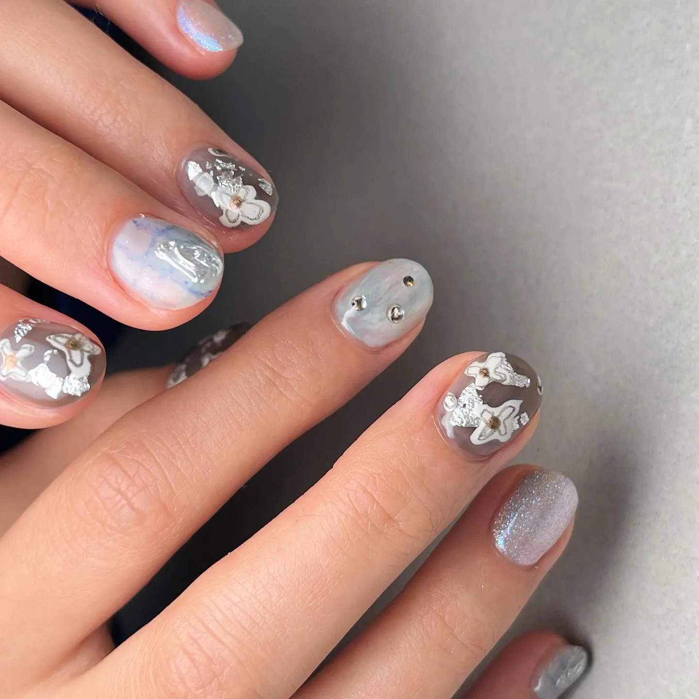 【横浜│港南区│ブルーライン下永谷駅】ニュアンスネイル♪♪