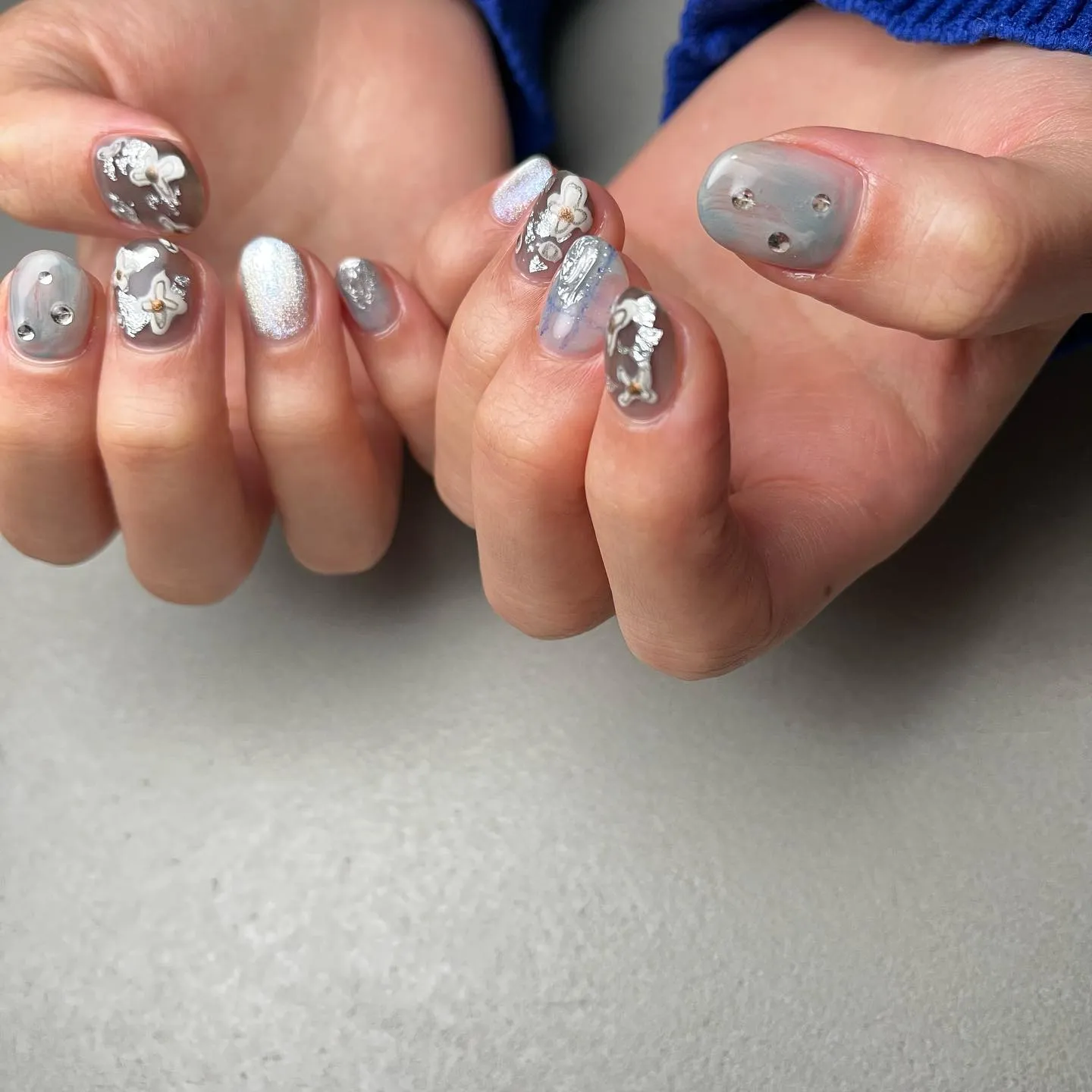 【横浜│港南区│ブルーライン下永谷駅】ニュアンスネイル♪♪