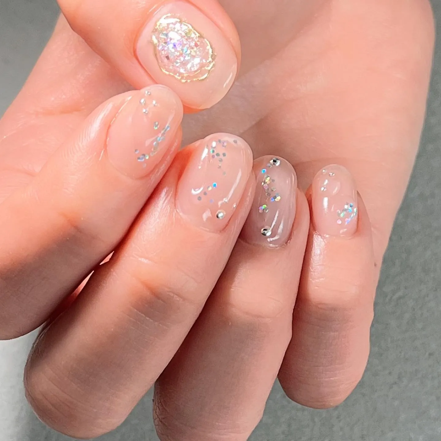 【横浜│港南区│ブルーライン下永谷駅】ニュアンスネイル♪♪