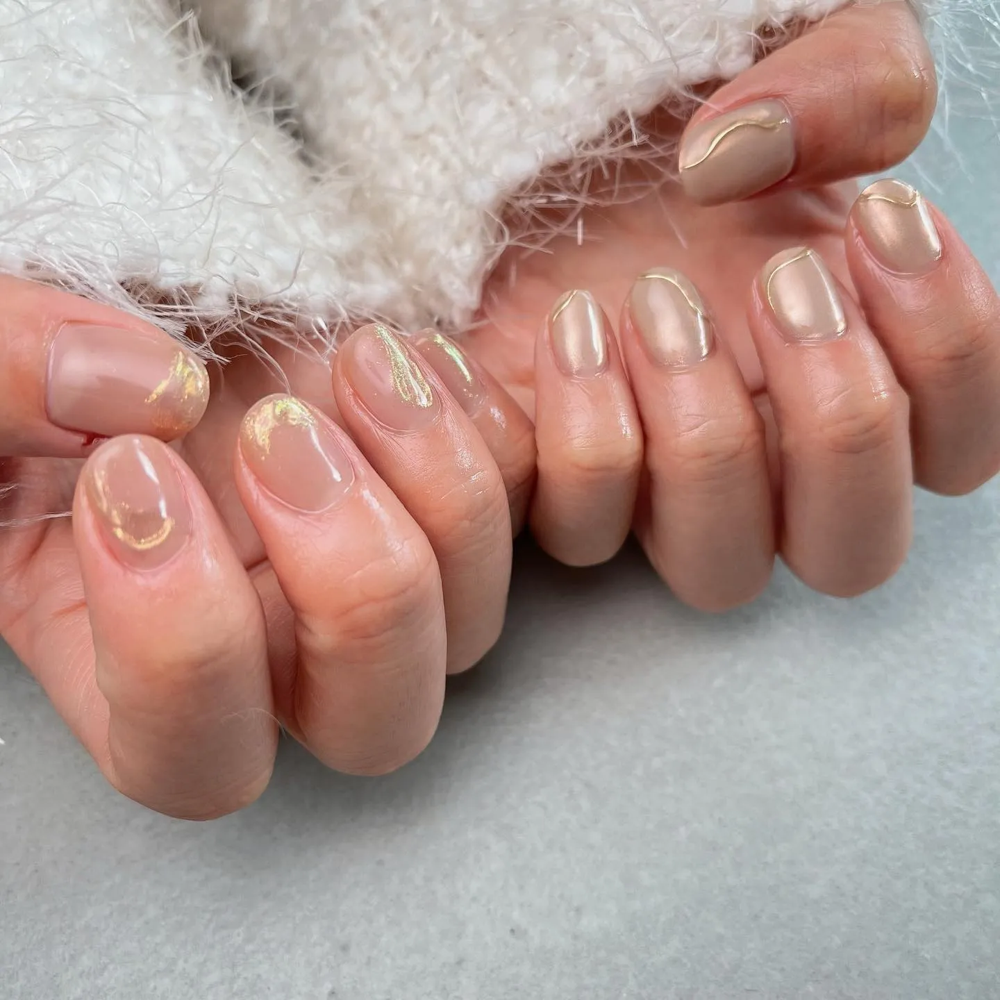 【横浜│港南区│ブルーライン下永谷駅】ニュアンスネイル♪♪