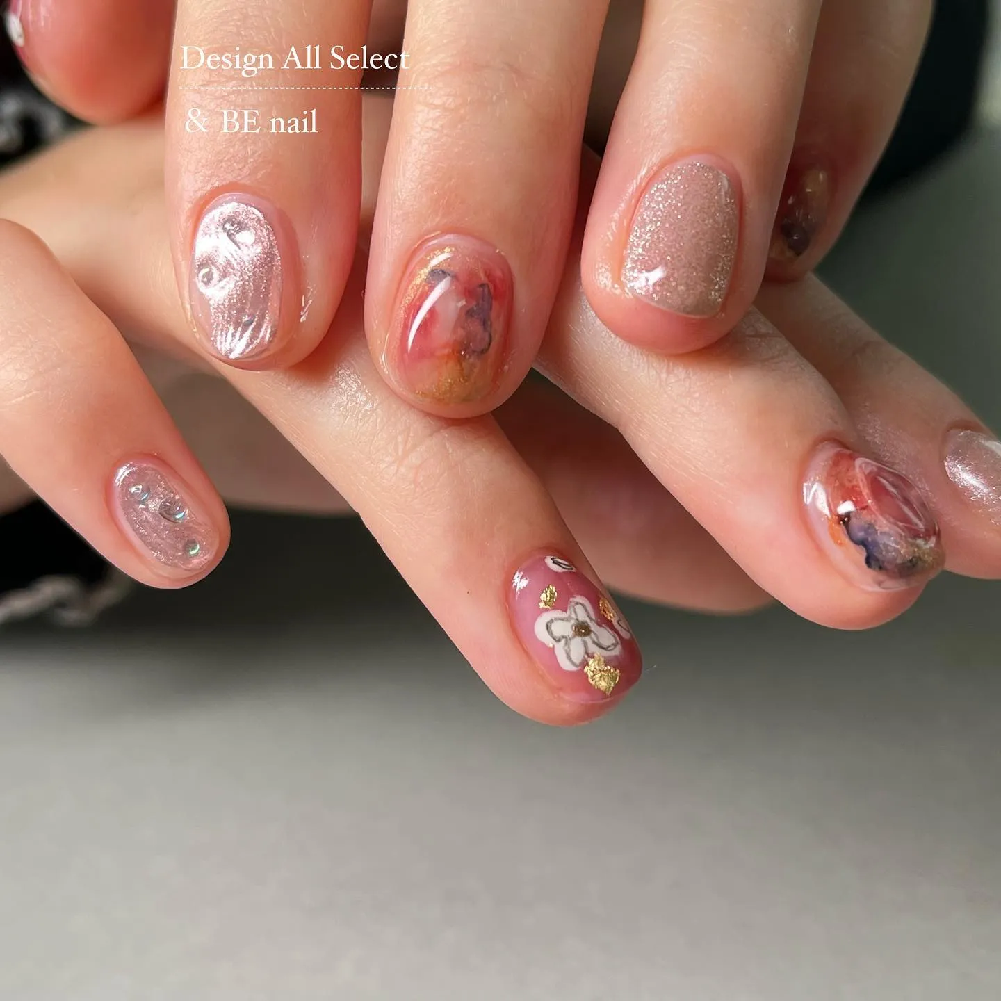 【横浜│港南区│ブルーライン下永谷駅】ニュアンスネイル♪♪