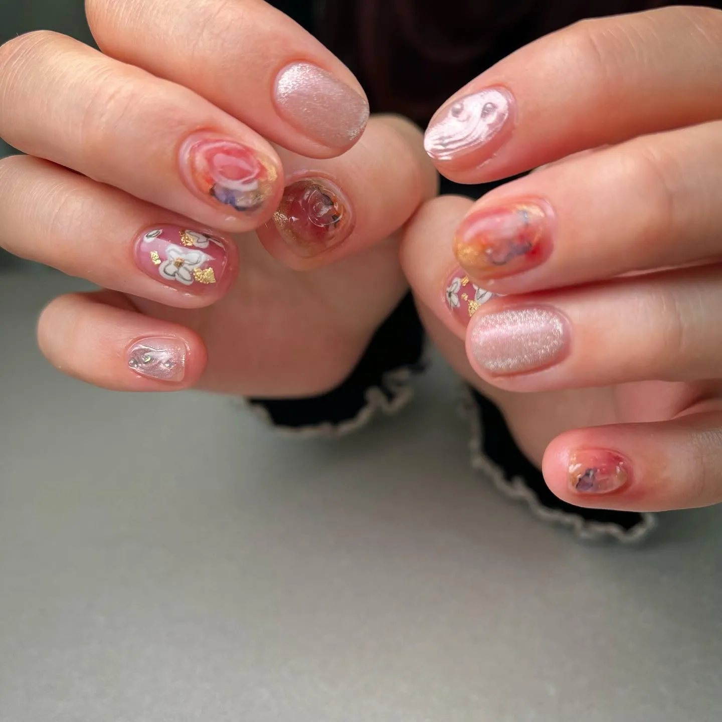 【横浜│港南区│ブルーライン下永谷駅】ニュアンスネイル♪♪