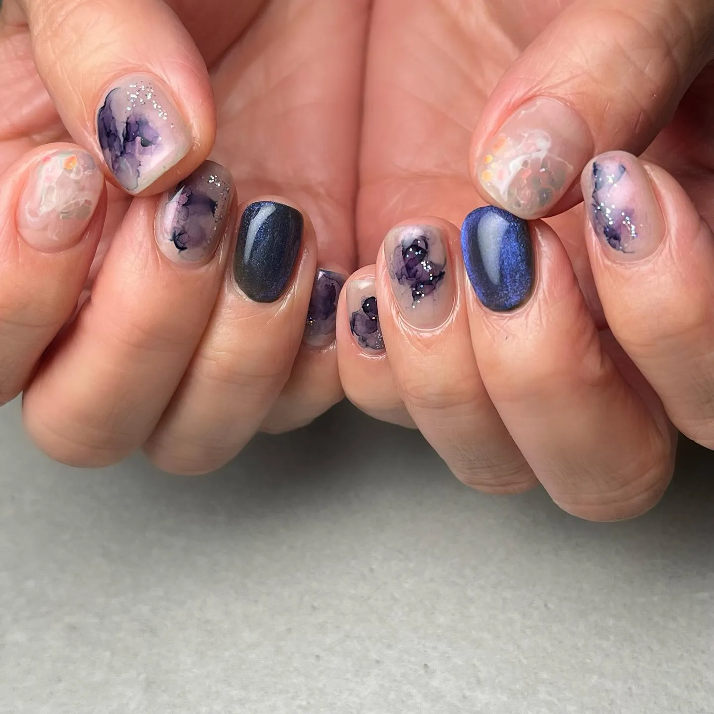 【横浜│港南区│ブルーライン下永谷駅】ニュアンスネイル♪♪