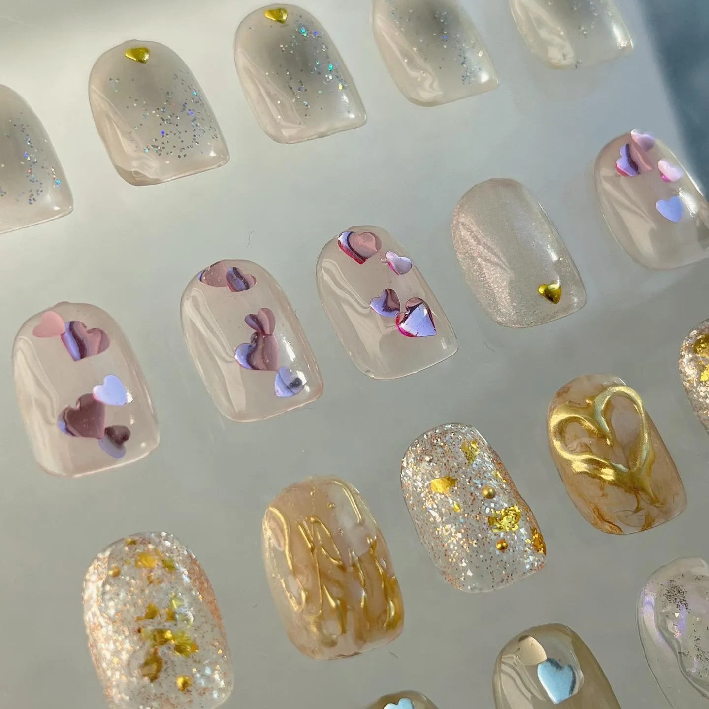 【横浜│港南区│ブルーライン下永谷駅】バレンタインネイル♪♪