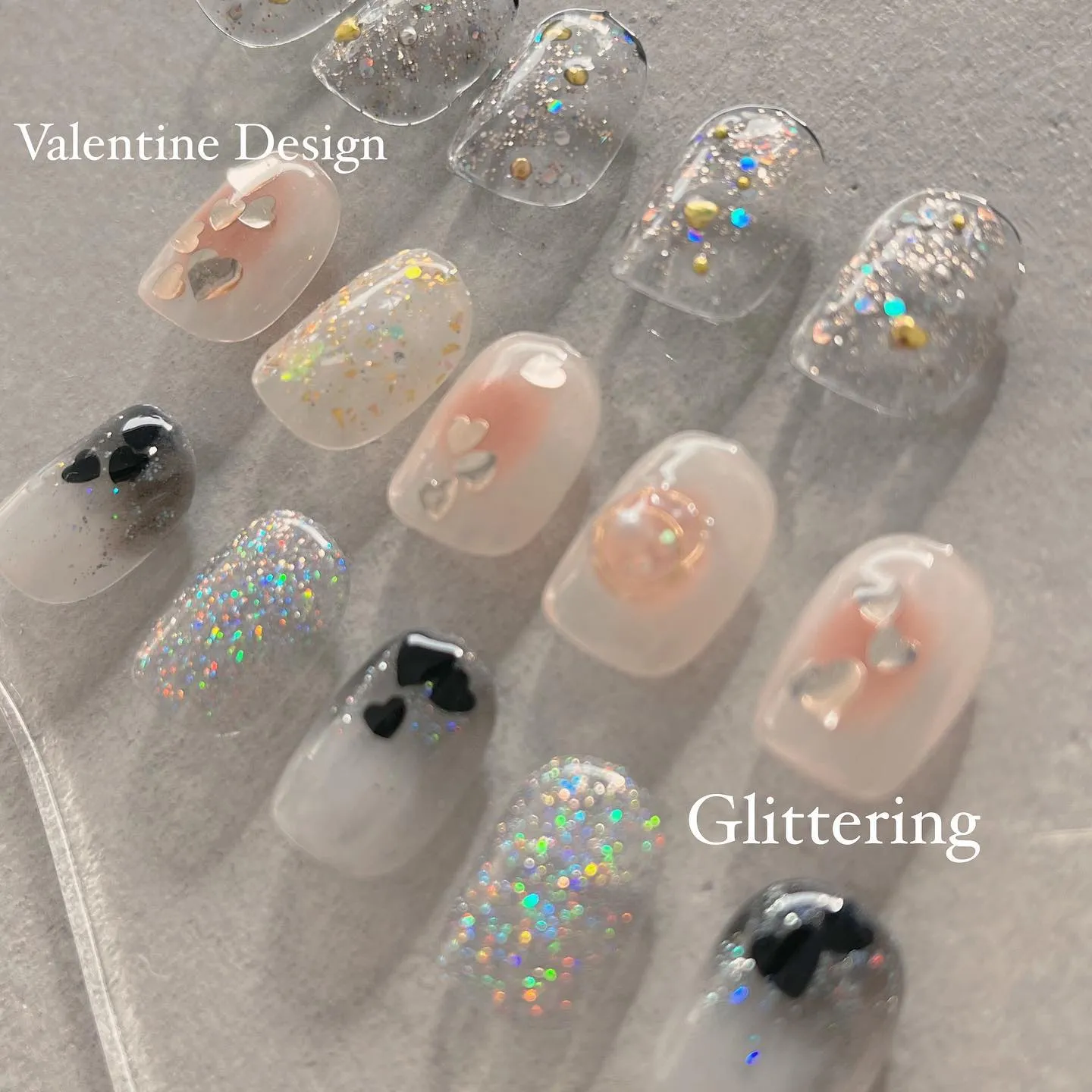 【横浜│港南区│ブルーライン下永谷駅】バレンタインネイル♪♪