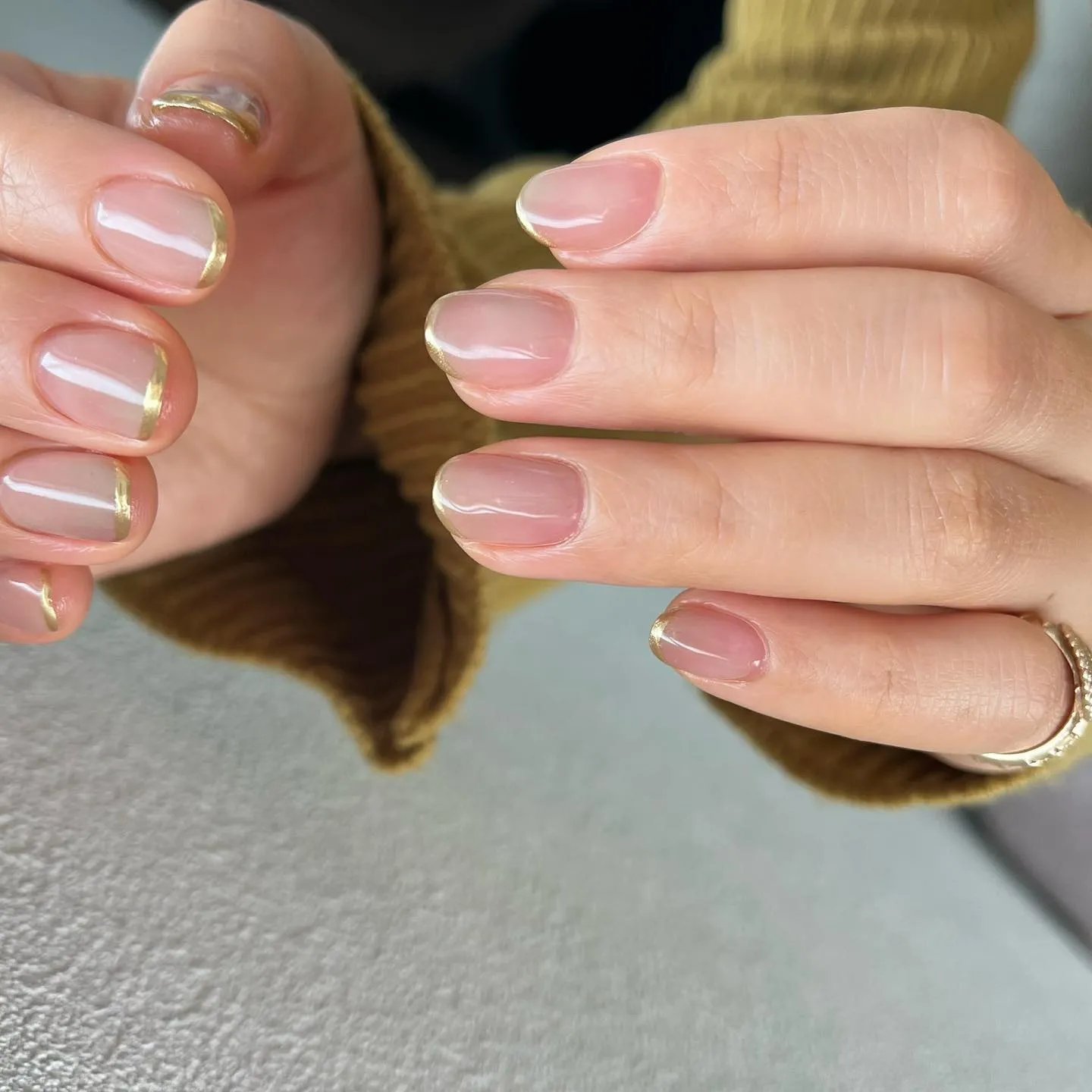 【横浜│港南区│ブルーライン下永谷駅】ニュアンスネイル♪♪