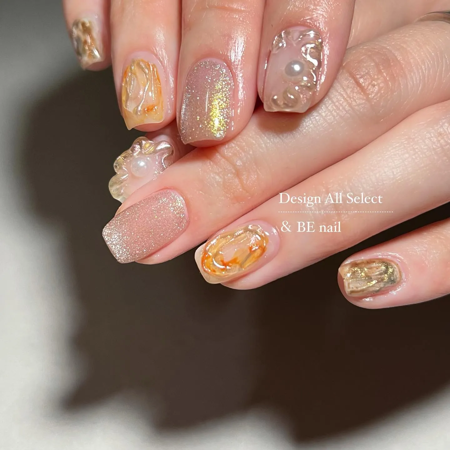 【横浜│港南区│ブルーライン下永谷駅】ニュアンスネイル♪♪