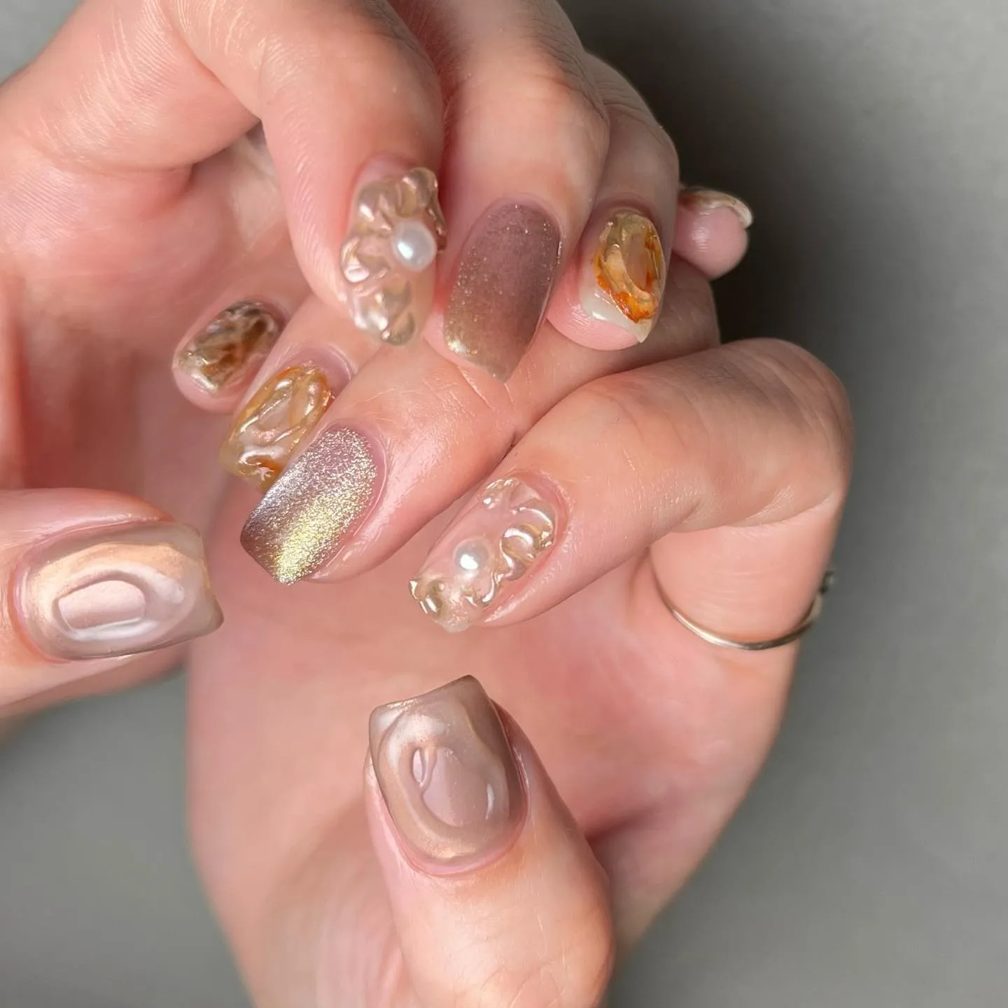 【横浜│港南区│ブルーライン下永谷駅】ニュアンスネイル♪♪