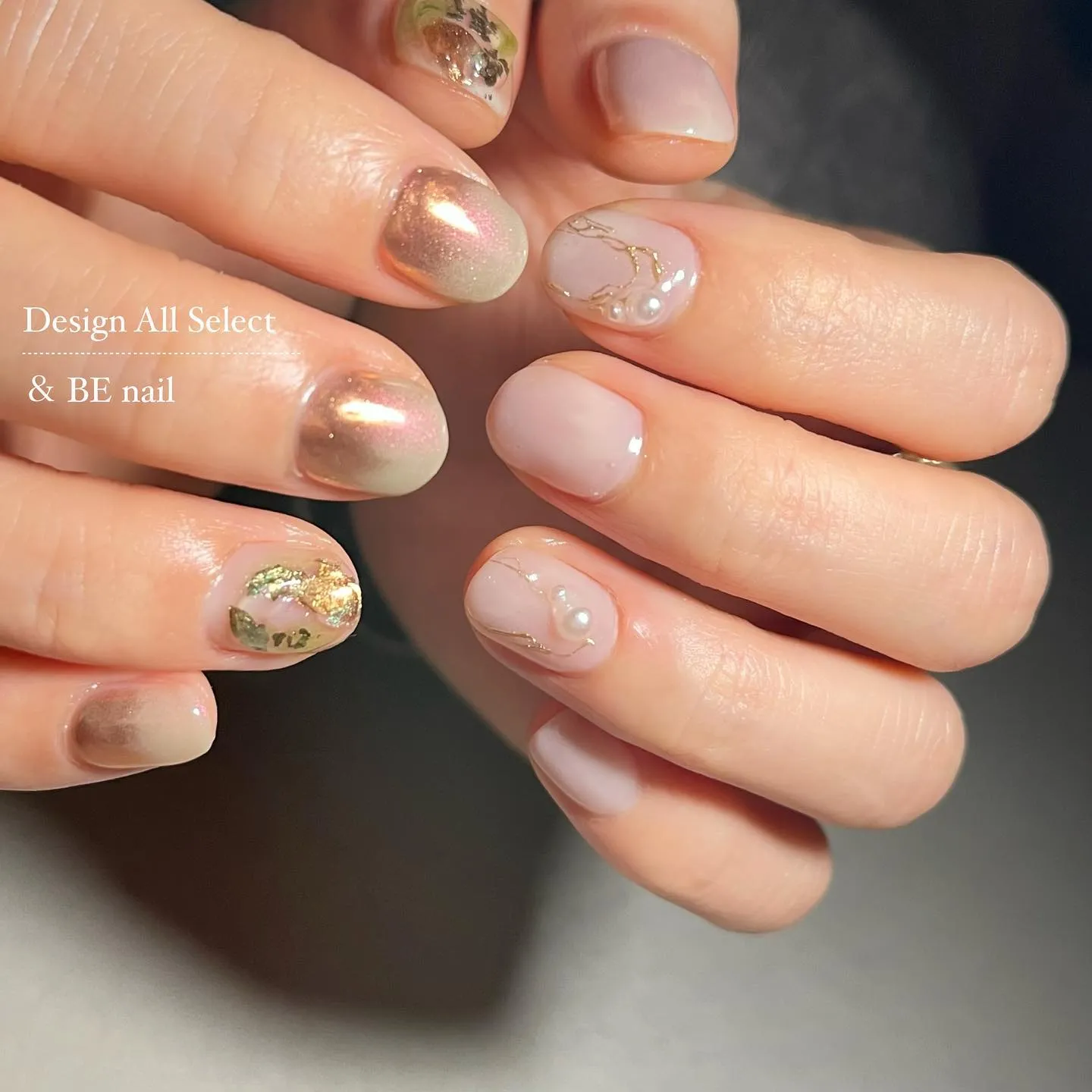 【横浜│港南区│ブルーライン下永谷駅】ニュアンスネイル♪♪