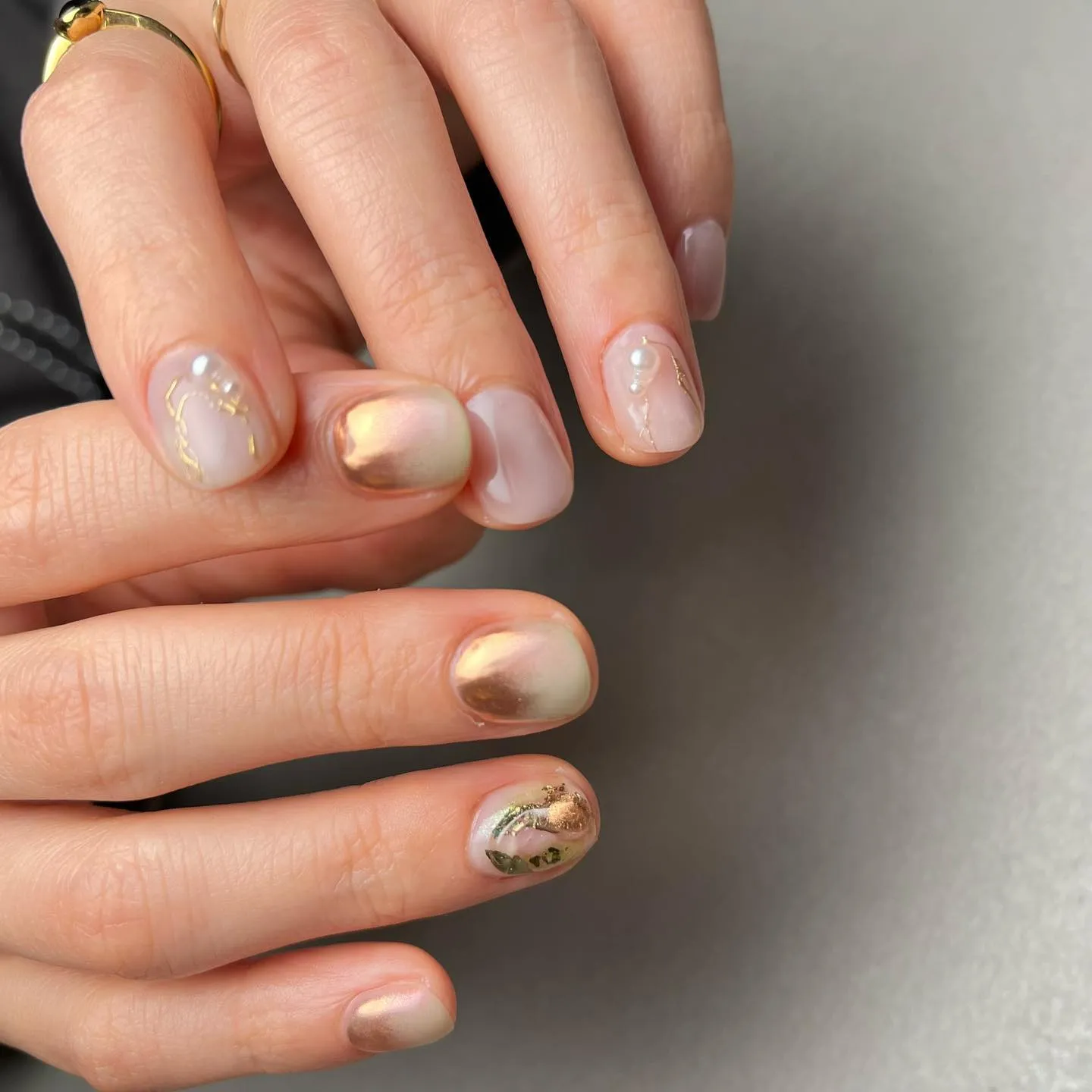 【横浜│港南区│ブルーライン下永谷駅】ニュアンスネイル♪♪