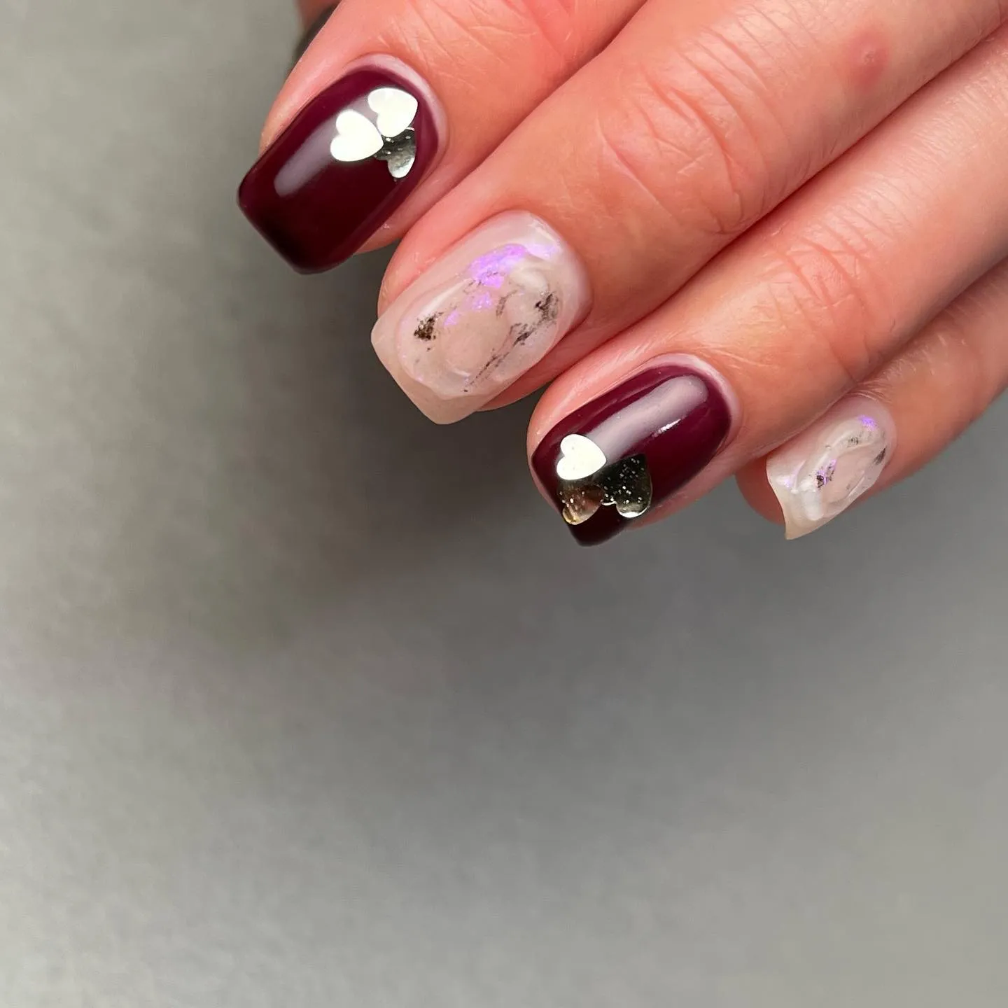 バレンタインネイル♡横浜│港南区│下永谷駅～ニュアンスネイル...