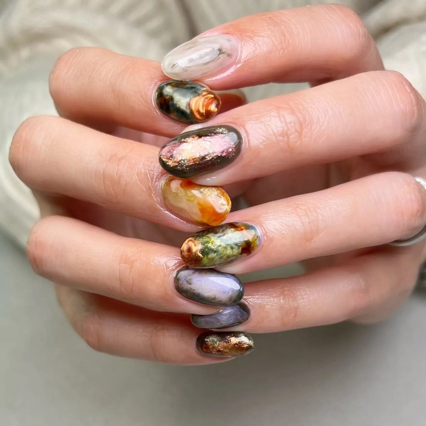 個性×組み合わせネイル♪♪【横浜│港南区│下永谷駅】