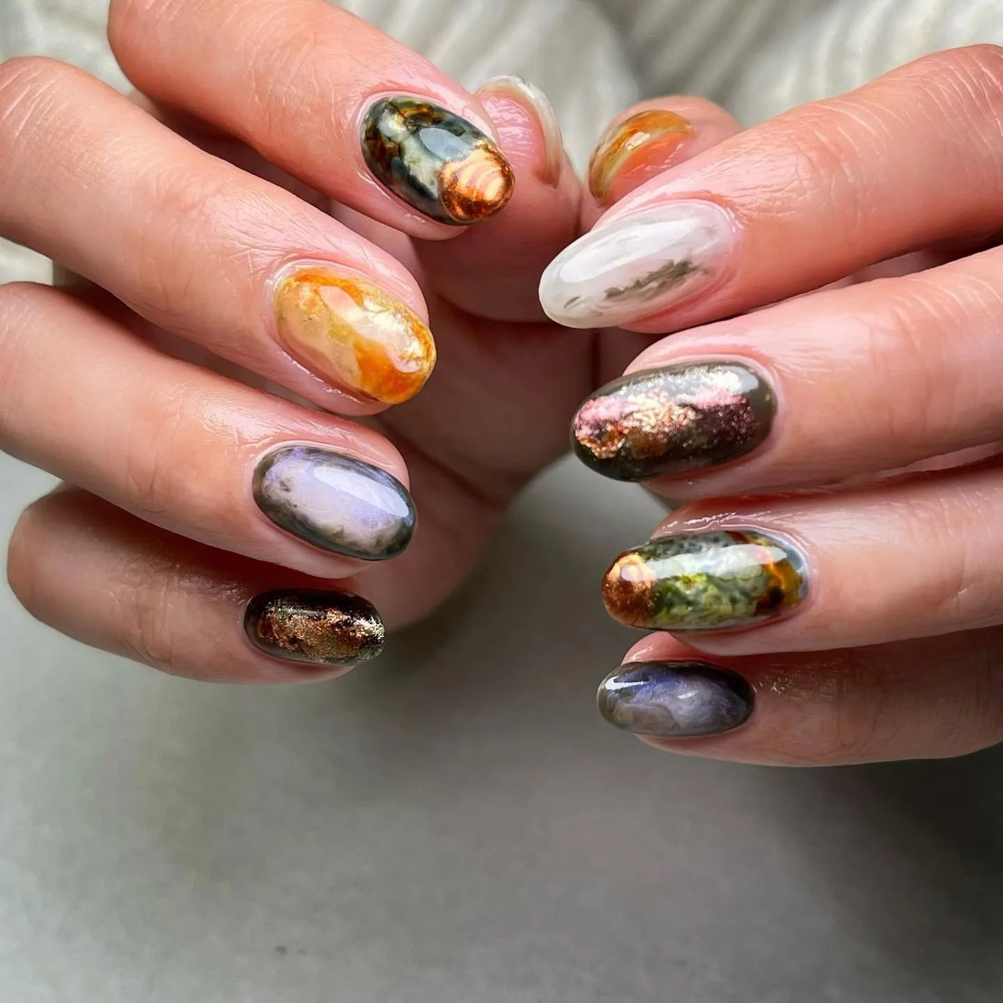 個性×組み合わせネイル♪♪【横浜│港南区│下永谷駅】