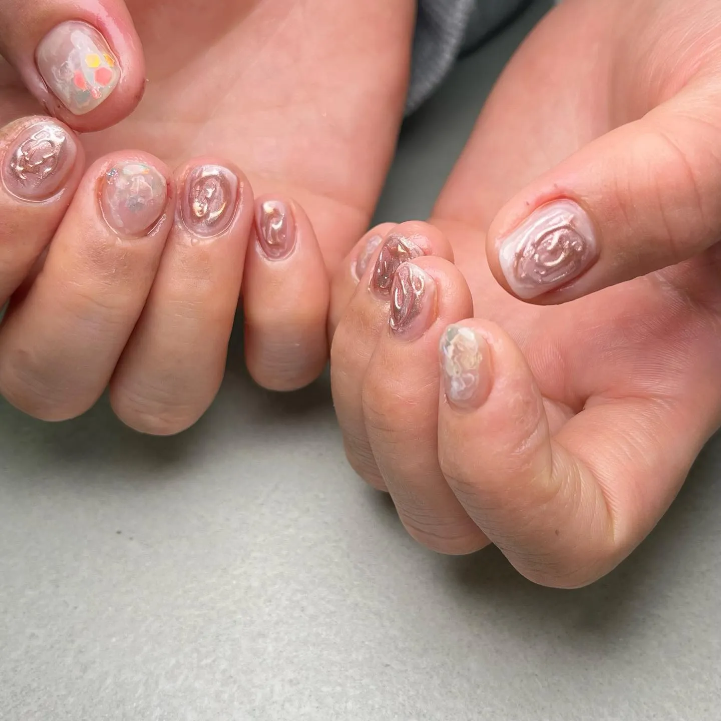 ピンクニュアンス♪♪横浜│港南区│ネイルサロン