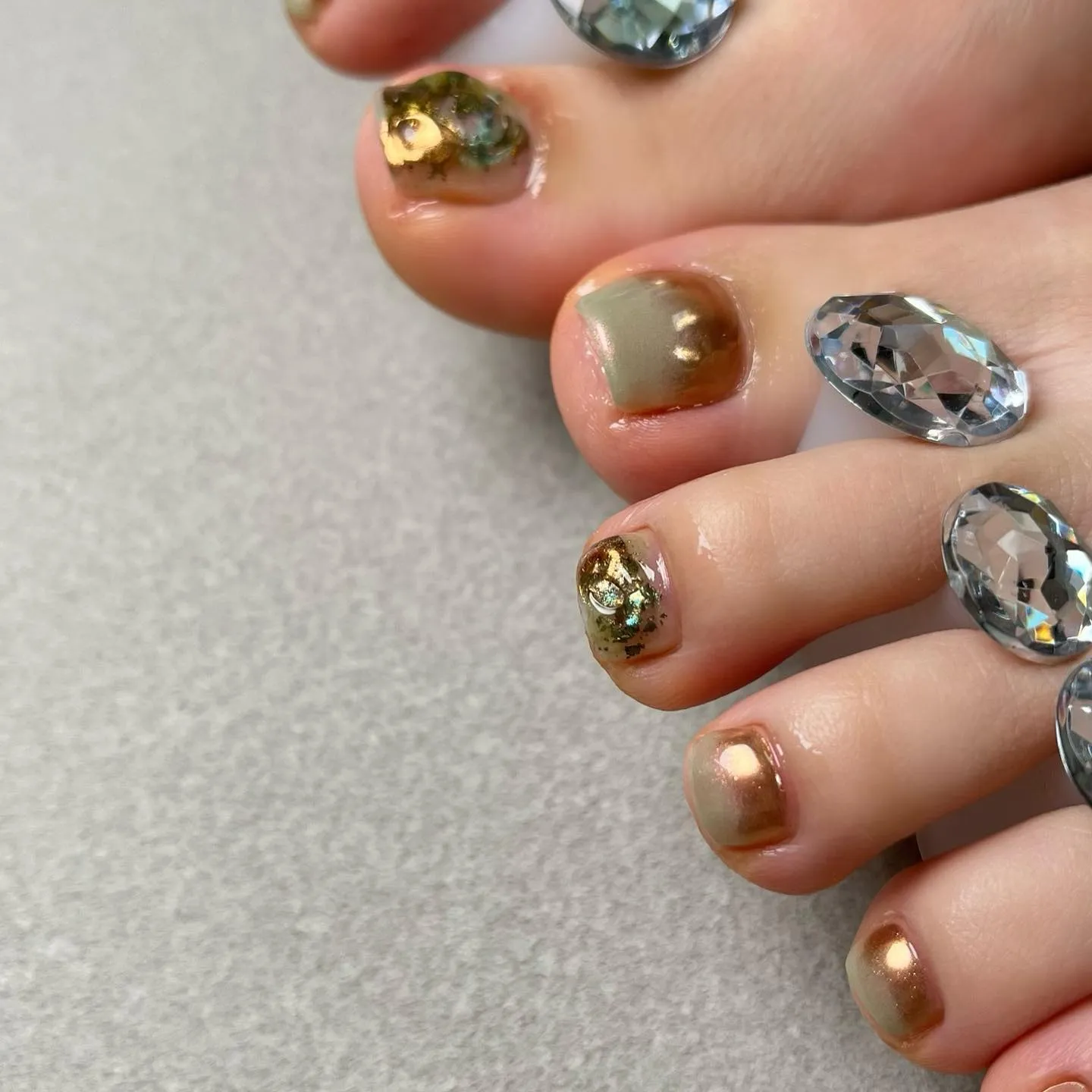 冬のフットネイル⛄️♡横浜ニュアンスネイルサロン