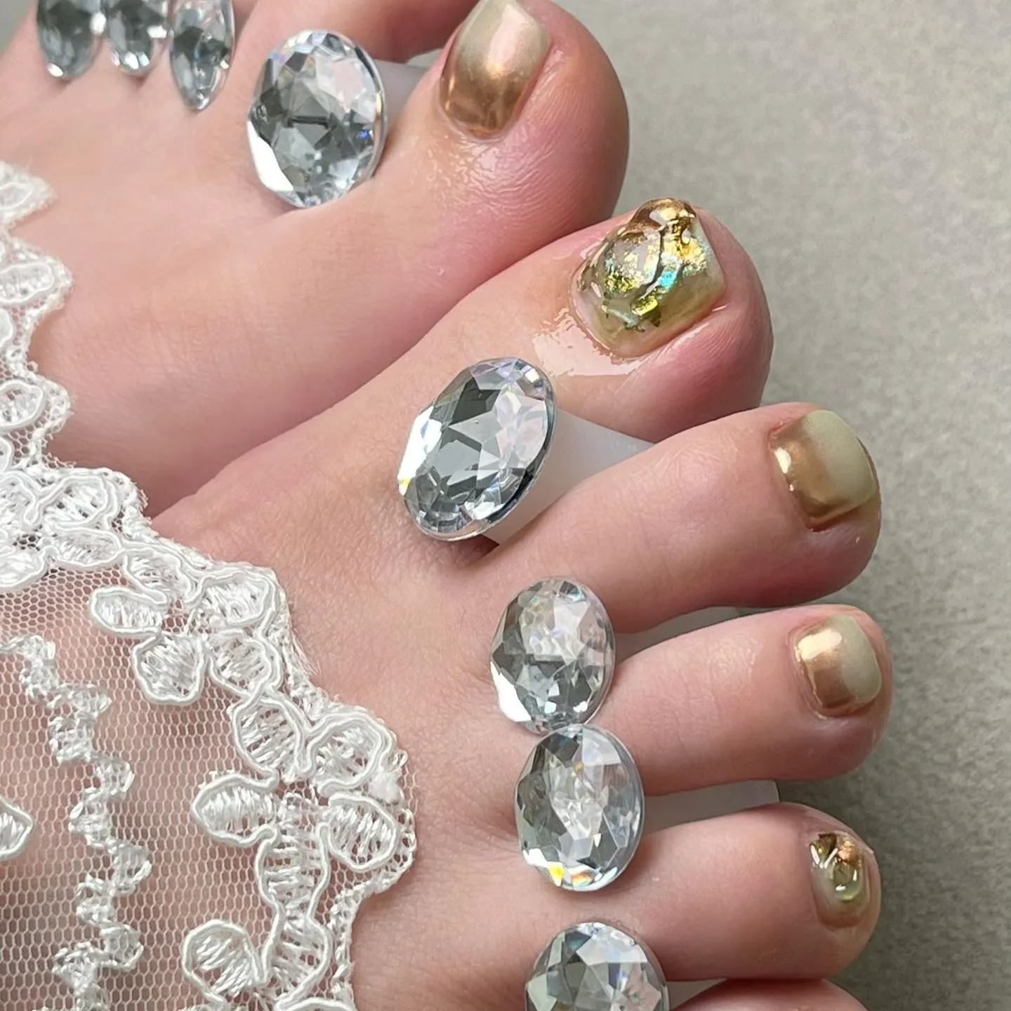 冬のフットネイル⛄️♡横浜ニュアンスネイルサロン