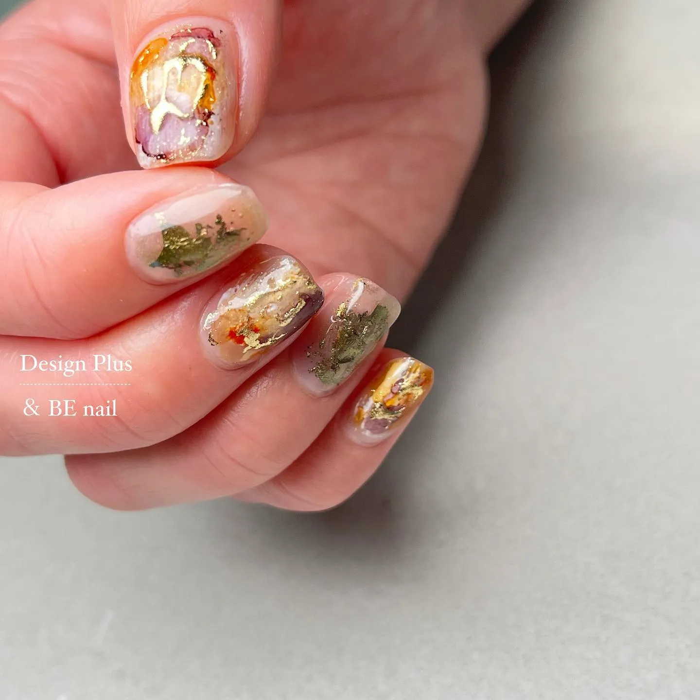 ── 横浜ニュアンスネイル♡