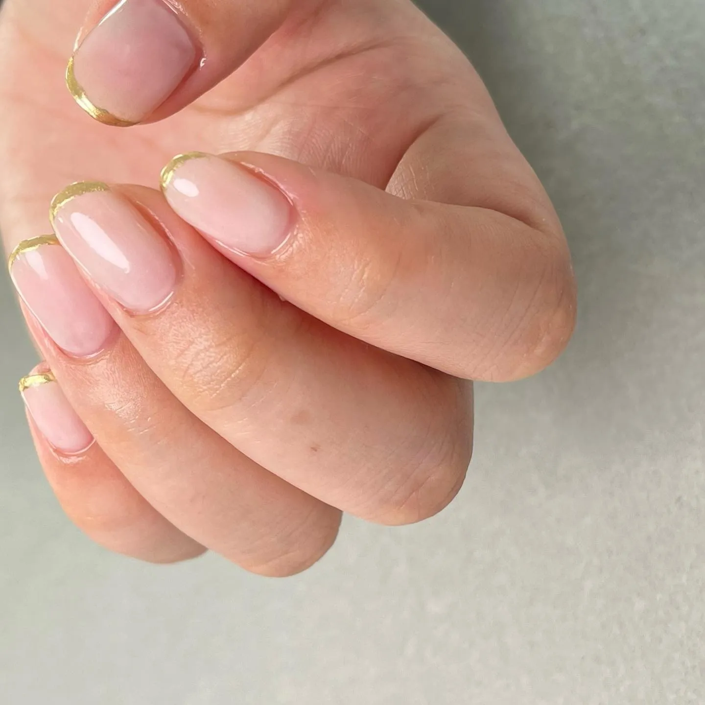 【王道𓂃𓈒𓏸︎︎︎︎👑】ミラーフレンチ♪横浜ニュアンスネイル...