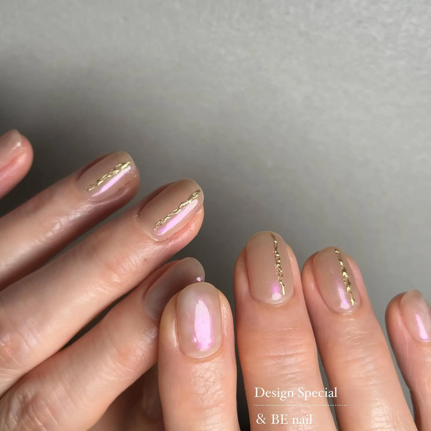 ピンクビーム‪🫶🏻´-シンプルネイル✨️横浜ニュアンスネイル...