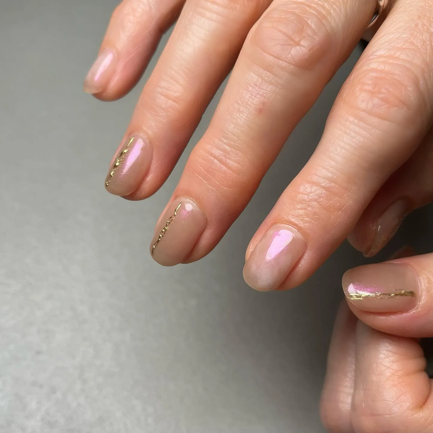 ピンクビーム‪🫶🏻´-シンプルネイル✨️横浜ニュアンスネイル...