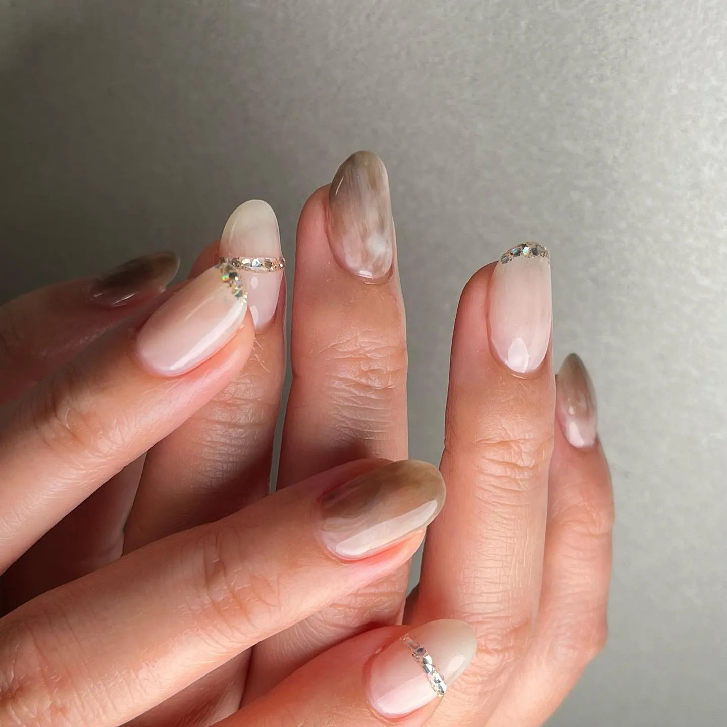 キレイめニュアンス♡横浜プライベートネイルサロン