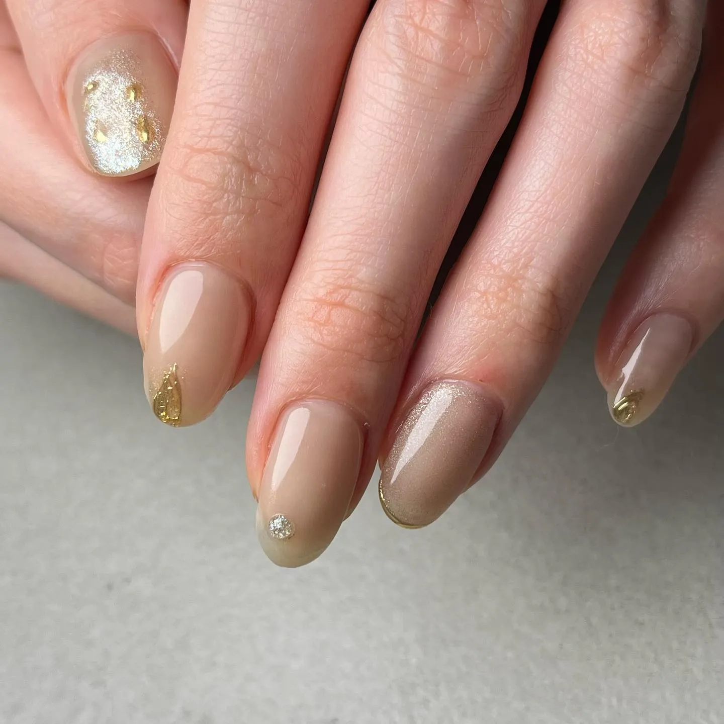 うる艶シアーネイル♡横浜ニュアンスネイルサロン