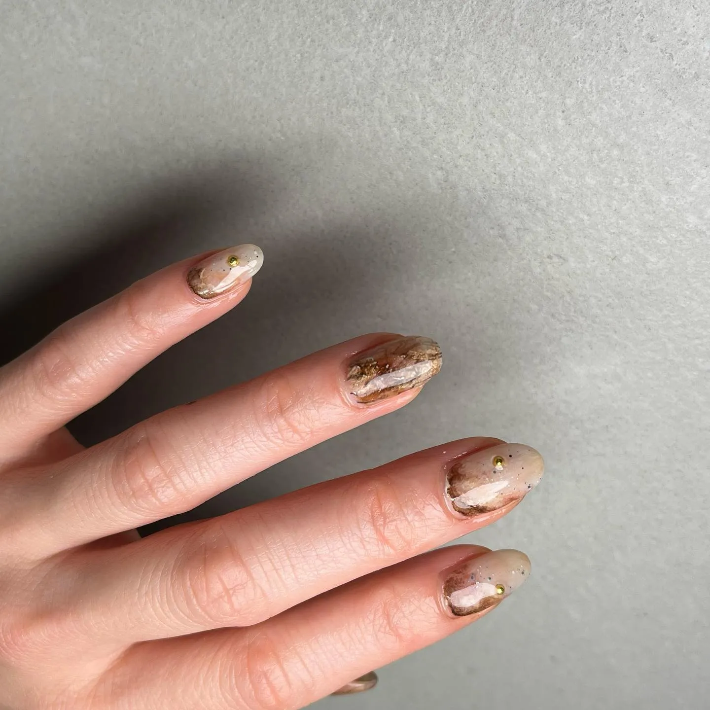 陶器デザイン♡横浜ニュアンスネイルサロン