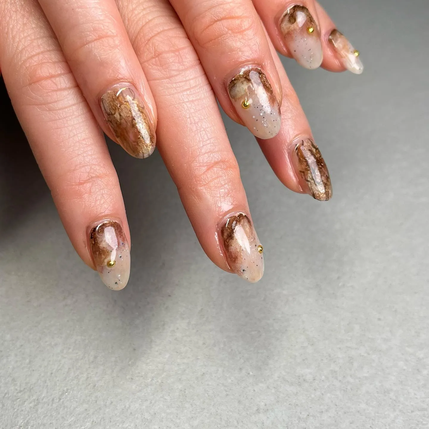 陶器デザイン♡横浜ニュアンスネイルサロン