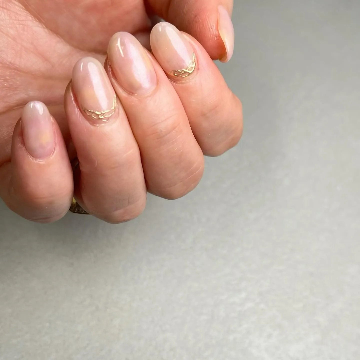 Perlpink♡ホワイトパールピンク￤横浜ニュアンスネイル...