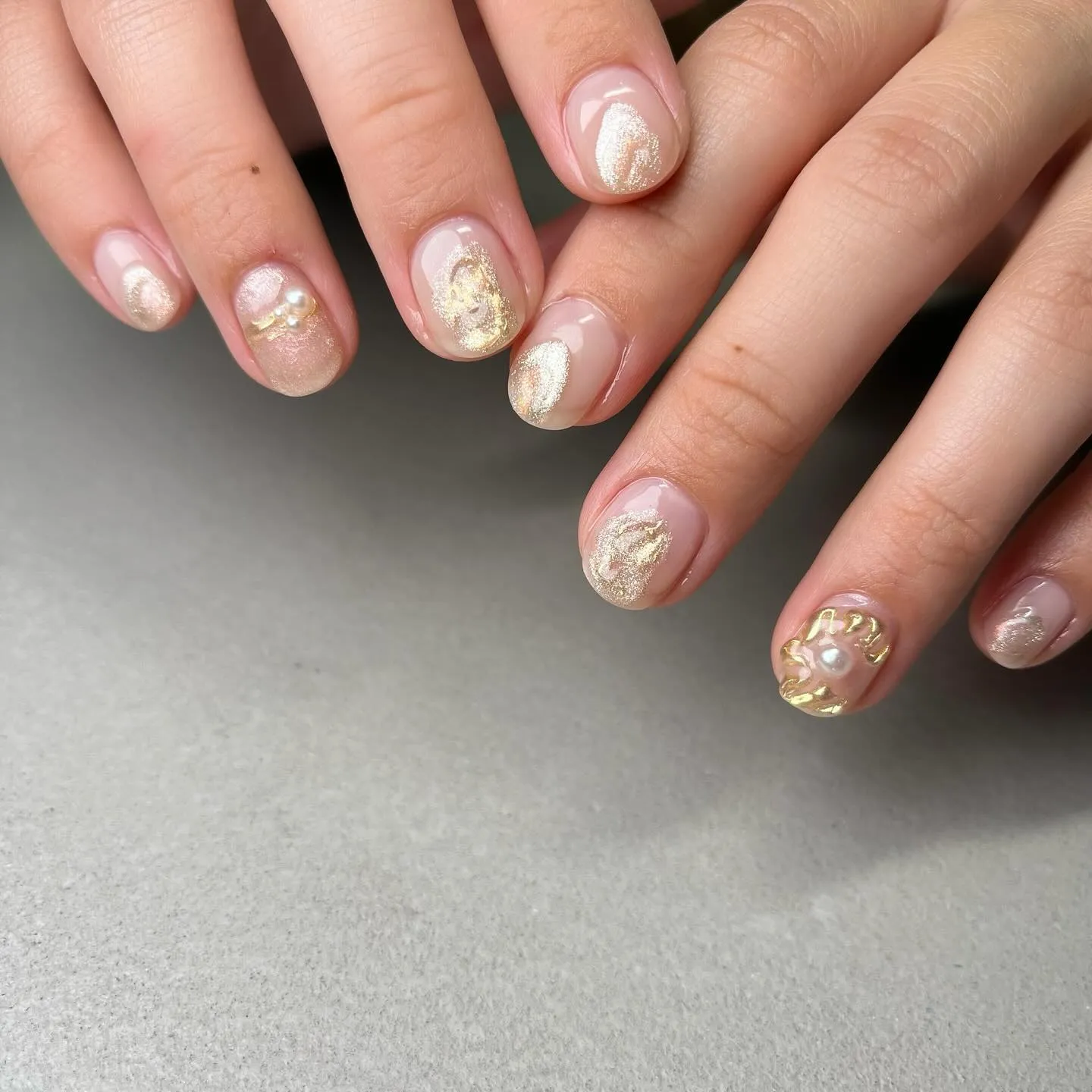 wedding💍𓂃𓈒𓏸︎︎︎︎ブライダルネイル♡￤横浜ニュア...