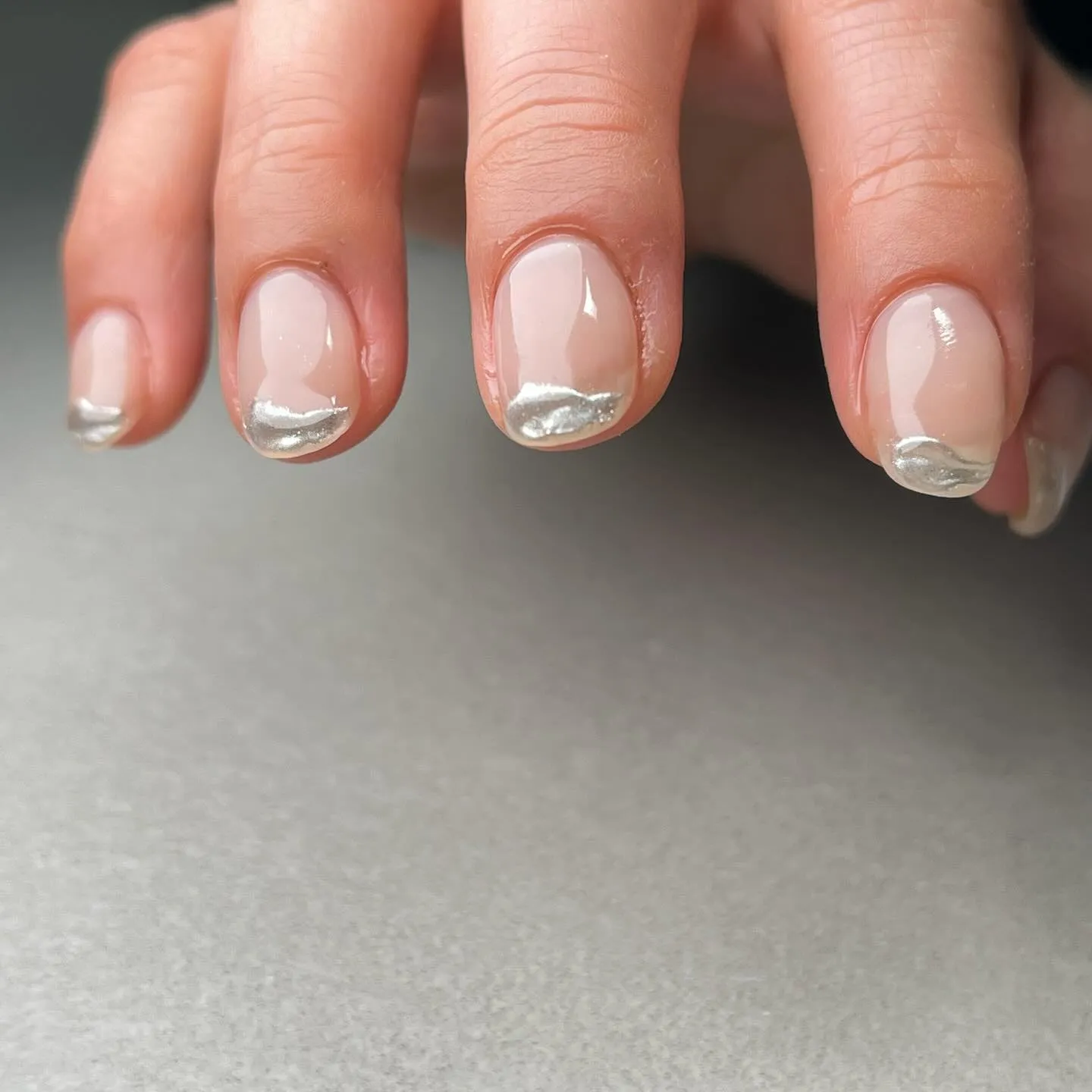 asymmetry♡左右非対称デザイン￤横浜ニュアンスネイル...