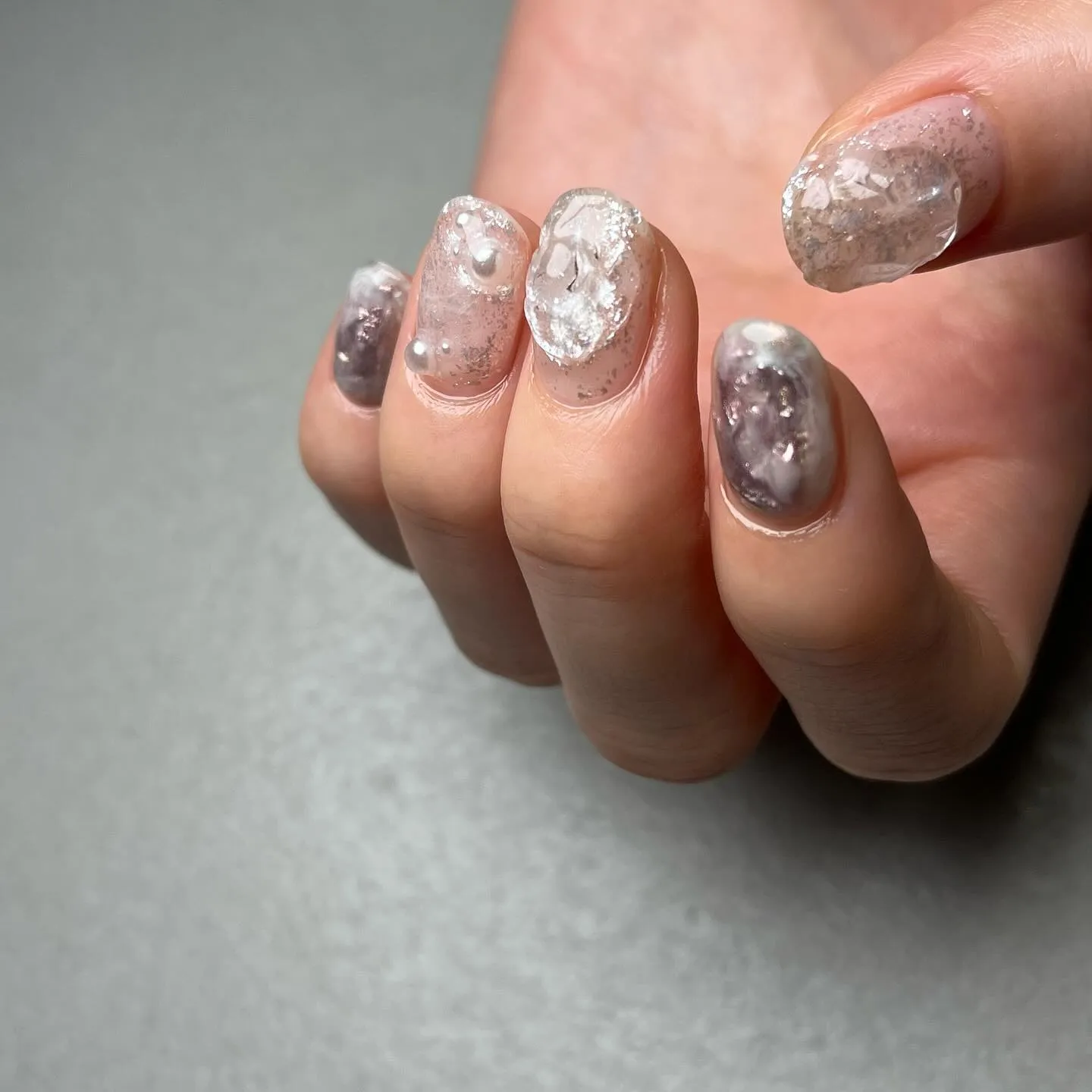unevenness♡凹凸ニュアンスネイル￤横浜ネイルサロン