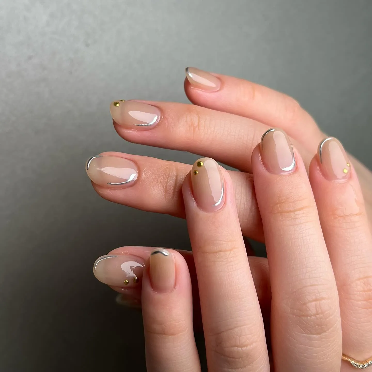 Simple beige♡シンプルベージュ￤横浜ニュアンスネ...