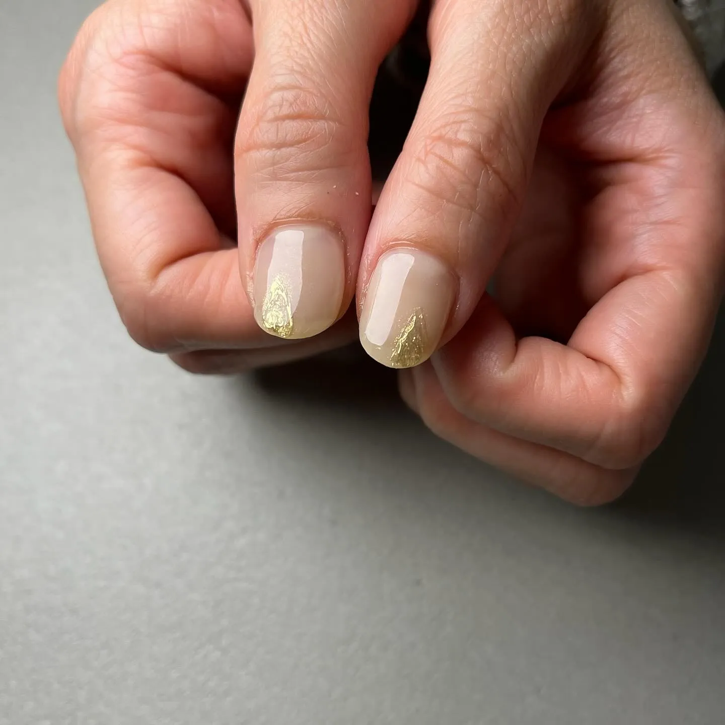 SHEER beige♡卒業式ママネイル￤横浜ニュアンスネイ...