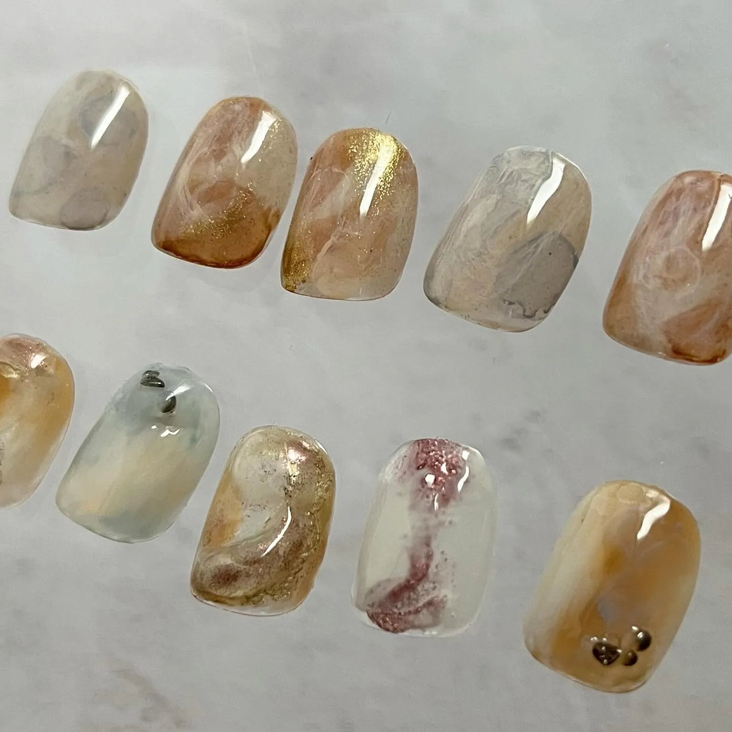 NEW!!Spring♡⃛春カラーネイル￤横浜ニュアンスネイ...