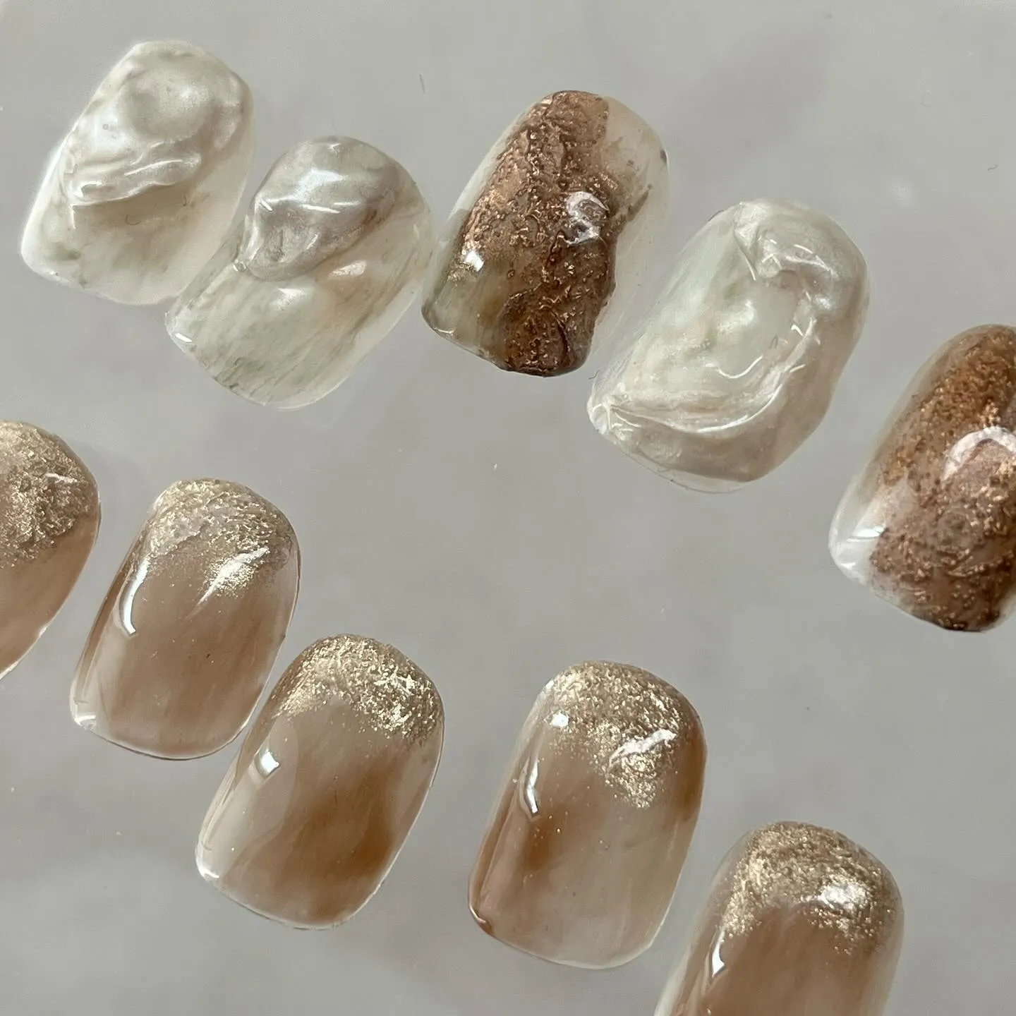 WhiteBrown♡横浜ニュアンスネイルサロン