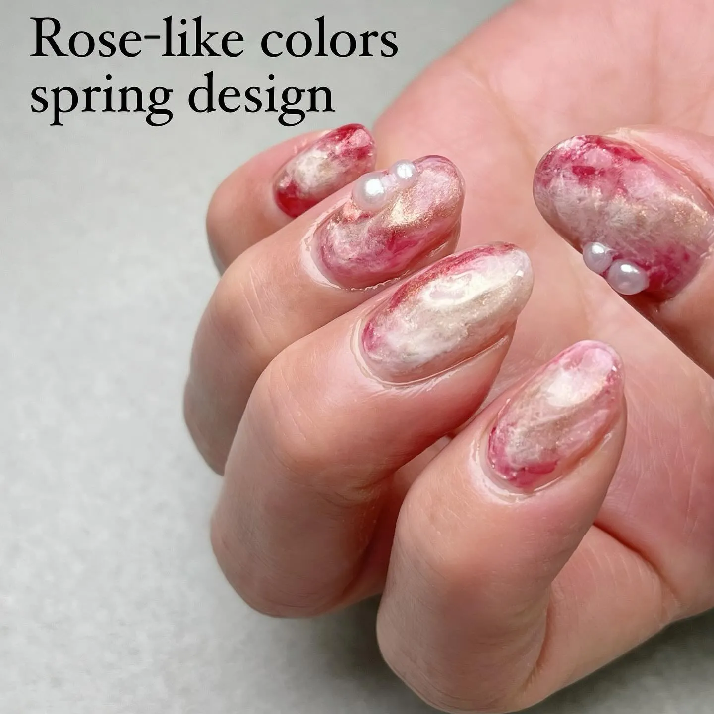 Rose-like♡ローズカラー￤横浜ニュアンスネイルサロン