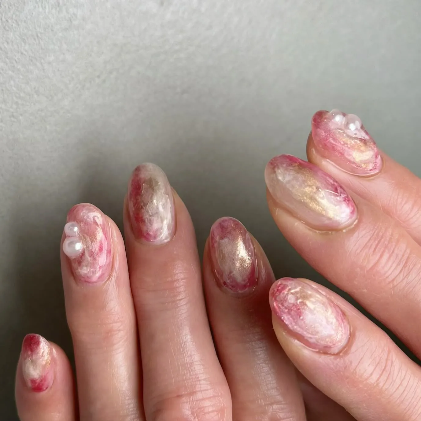 Rose-like♡ローズカラー￤横浜ニュアンスネイルサロン